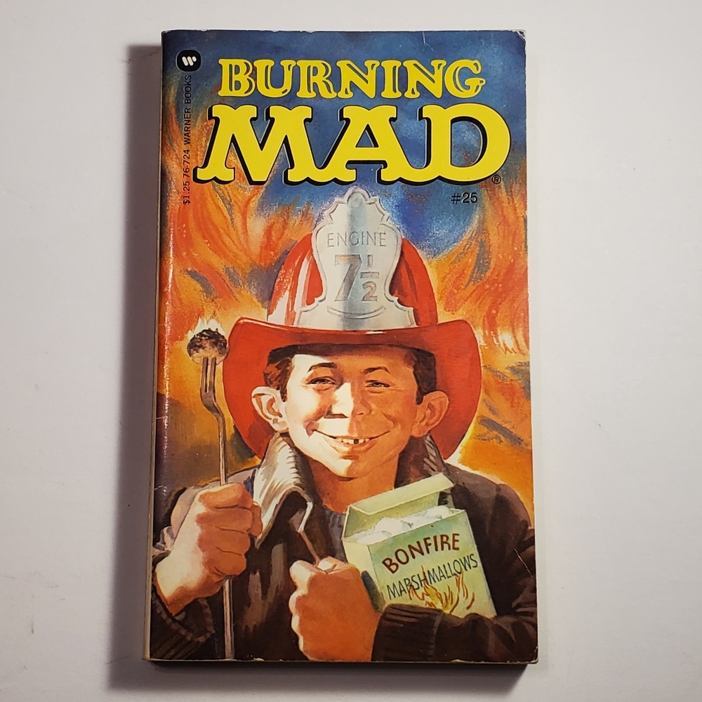Burning MAD Paperback Book